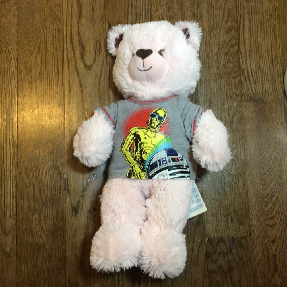 Build-a-Bear pink bear
